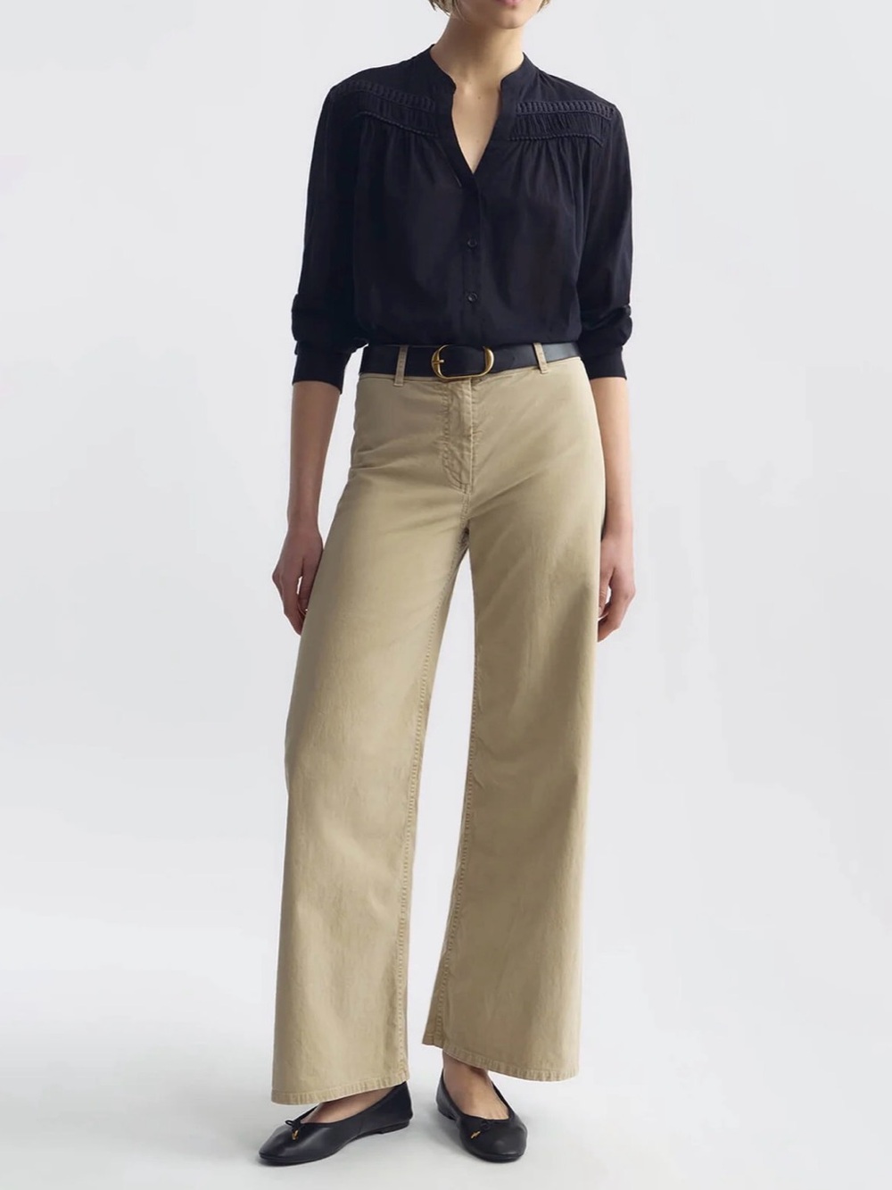 Nili Lotan Megan wide leg pant sz 10 worn once. $395